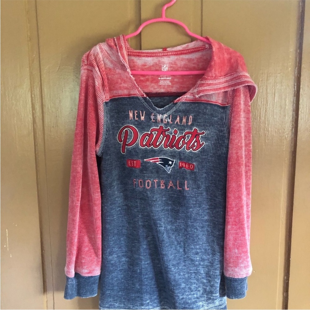 NFL New England Patriots Kids Hoodie - Red and Blue